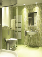 разработка дизайна интерьера в Краснодаре / ванная комната | дизайнер Плотников Сергей