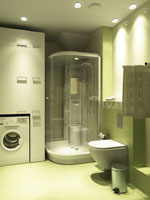 разработка дизайна интерьера в Краснодаре / ванная комната | дизайнер Плотников Сергей